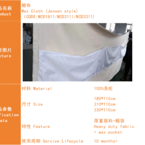 wax cloth (jensen style)